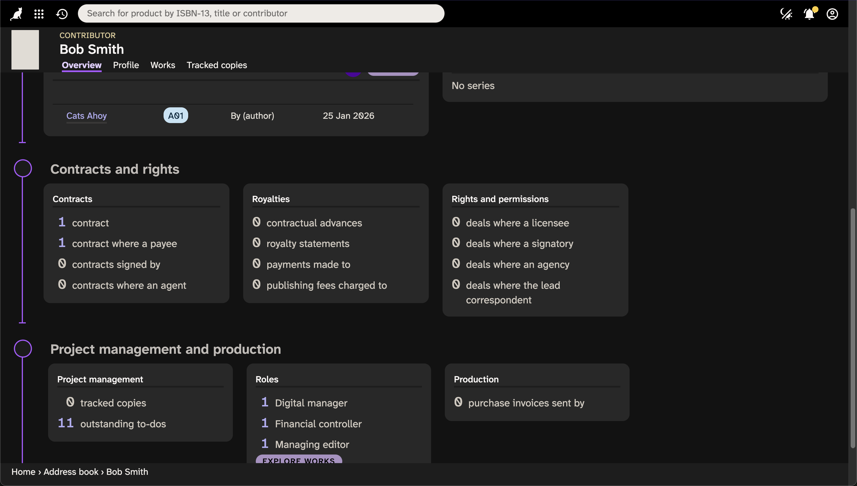 Contacts in Consonance